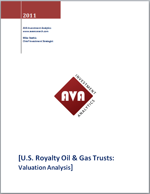 U.S. Royalty Oil & Gas Trusts Valuation Analysis